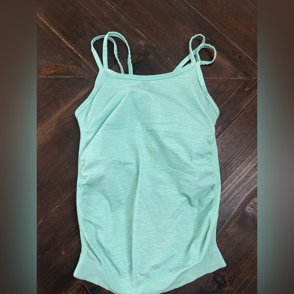 Sweaty Betty Blue Seamless Workout Tank Size Small - Picture 1 of 4